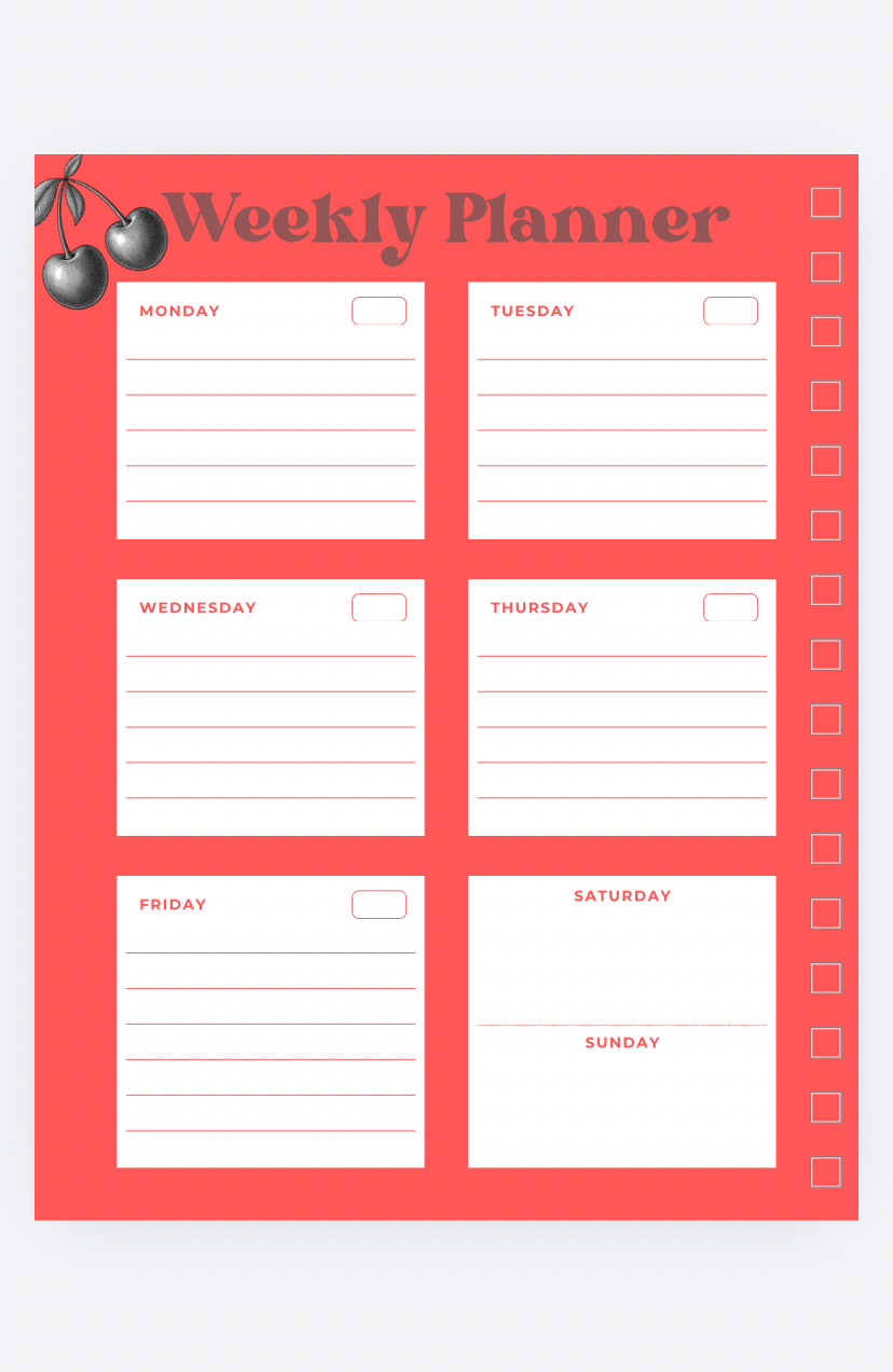 Cherry Daily Journal